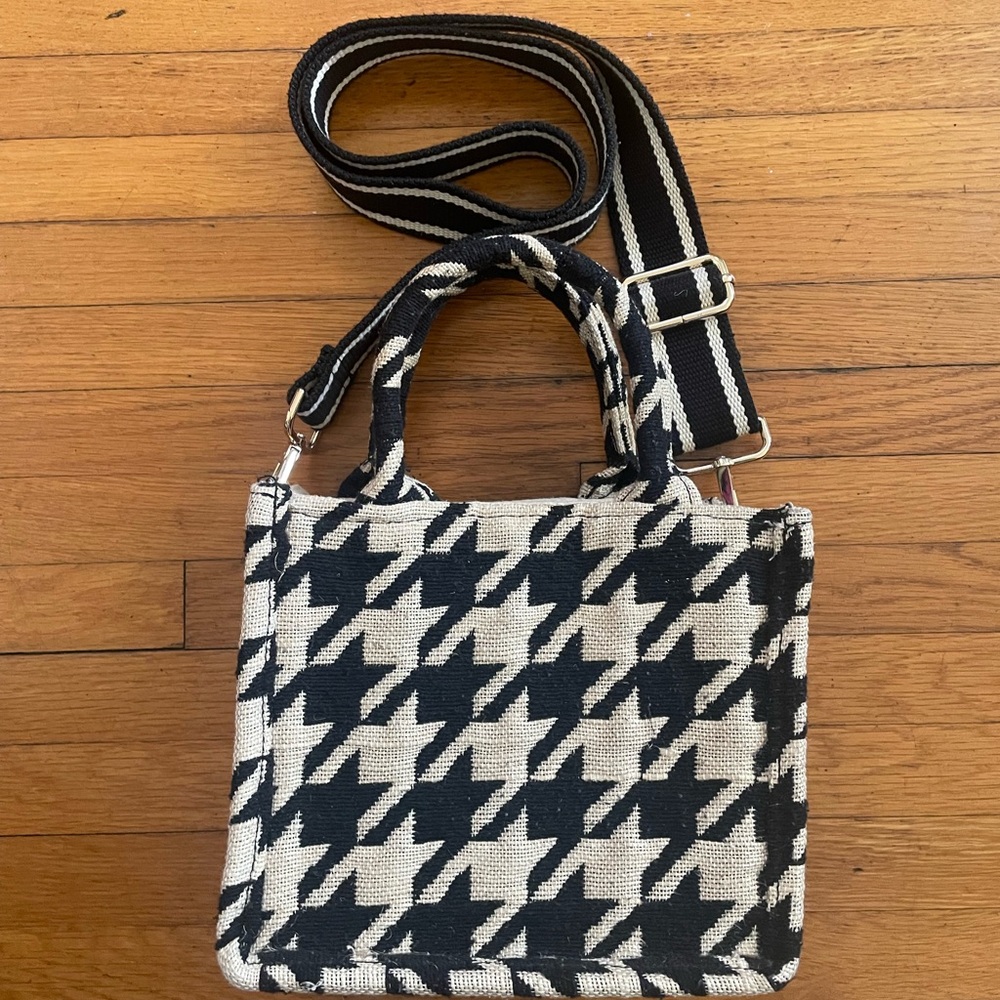 Houndstooth Purse